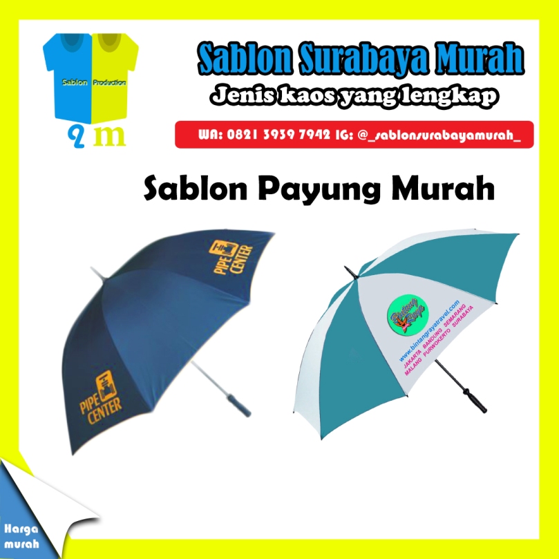 Payung Sablon Murah Surabaya Barat
