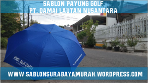 Sablon Payung PT. Damai Lautan Nusantara